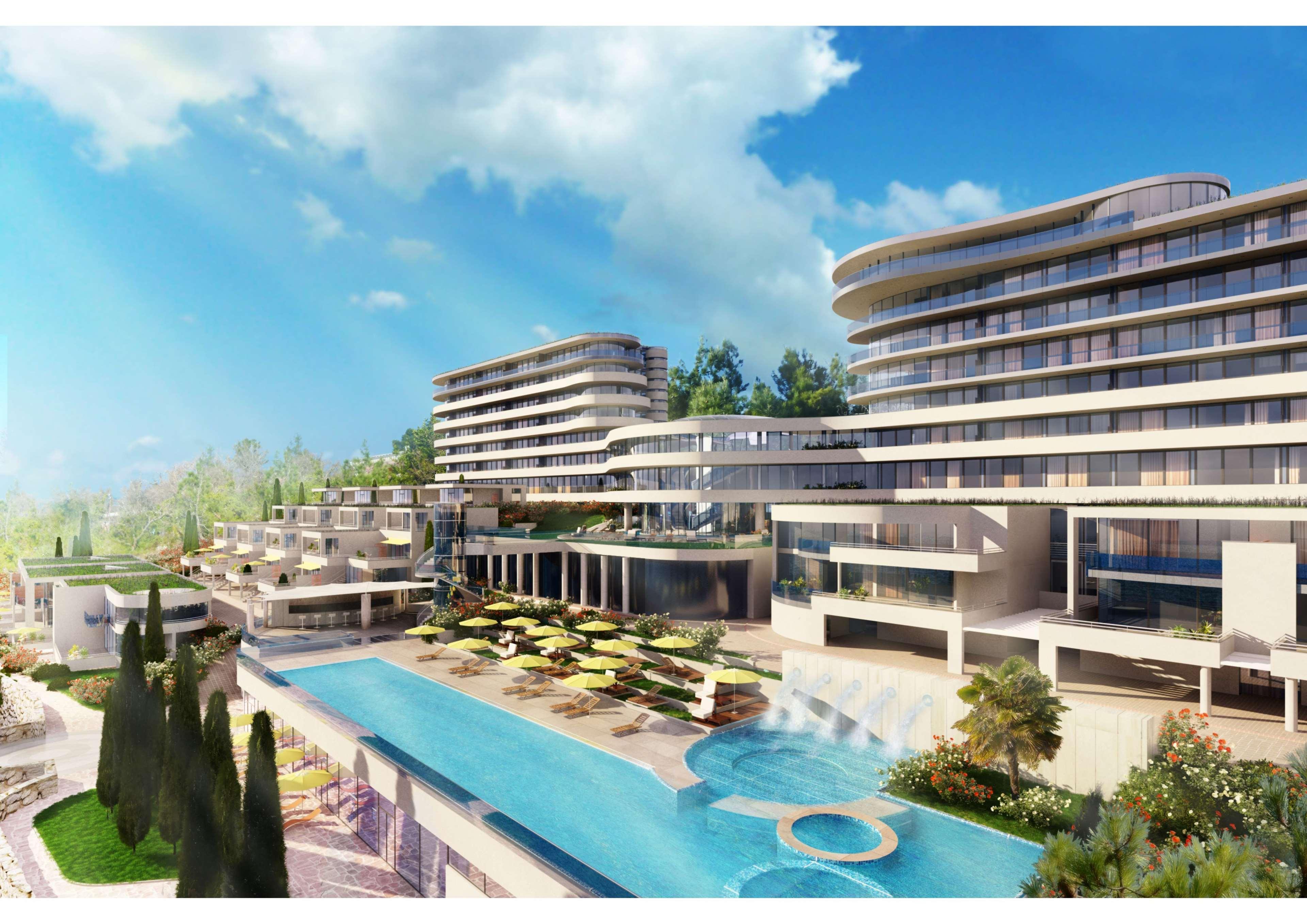 Hilton Rijeka Costabella Beach Resort And Spa Eksteriør billede The complex